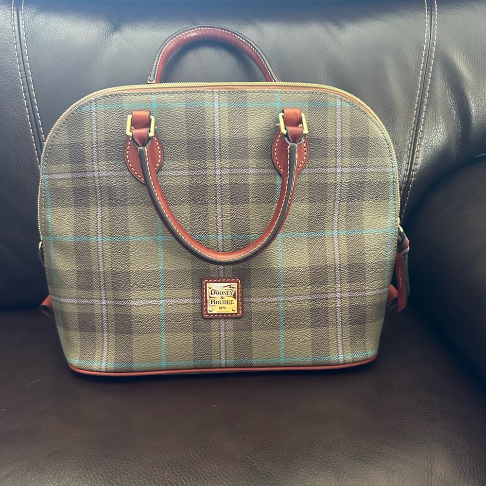 Dooney & Bourke Pebble Plaid